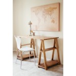 Raflı Çalışma Masası