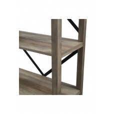 4 Katlı Ahşap Kitaplık / Raf