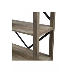 4 Katlı Ahşap Kitaplık / Raf